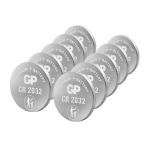 GP patarej CR2032, LITHIUM 3V, 10 tk