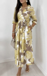 Naiste kleit, Made in Italy, kollane, M/L