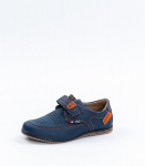 Poiste kingad 410218 01, dzins/pruun