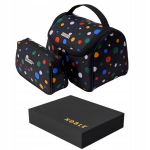 Noble naiste kosmeetikakottide komplekt, kosmeetikakott ja karp kinkekarbis