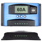 P&auml;ikesekontroller 60a 12v/24v mppt-pwm regulaator paneelidele, vastupidav
