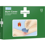 Cederroth plaaster p&otilde;letushaavale Burn Cover Patch, 74 x 45mm, sinine, 10tk