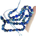 Helmed, Lapis Lazuli 6*8MM【1strand 15in】