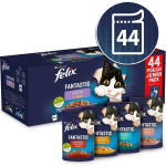 Felix Fantastic Mix veiseliha, kanaga, l&otilde;he ja tuunikalaga, 44x85 g