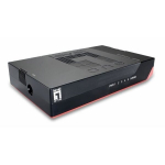 LevelOne GSW-0507 juhtmevaba Gigabit Ethernet l&uuml;liti, mittehallatav, 5 porti, must/punane