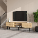 TV-laud Asir Paul, 180x50 cm, tamm