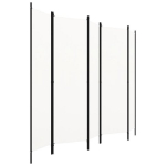 5 paneeliga ruumijagaja，sirm, valge, 250 x 180 cm CFE260540
