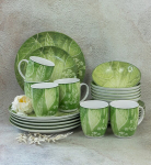 Lubiana Boss Kerajet Lehed Lauan&otilde;ud 6/24 S&ouml;&ouml;gikomplekt Dek. 9075a | Roheline