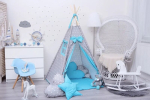 Tipi telk lastele Babyt&yacute;pka Stars blue