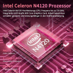 14 tolline s&uuml;learvuti, 8 gb ram, ddr4, ultrabook s&uuml;learvuti, 1920 x 1080 ips, celeron n4120 s&uuml;learvuti (kuni 2.6 ghz), usb 3.0, windows 11 s&uuml;learvuti saksa klaviatuuri kilega (roosa kuld, 8gb + 256g ssd)