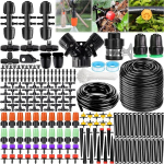 269 osaline niisutuss&uuml;steem, 40 m + 8 m niisutustorud, isetehtud aia kastmine, automaatne sprinkler-tilkniisutus, mikroautomaatne kastmiskomplekt kasvuhoonele, maastikule, taimedele