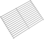 44 x 30 cm roostevabast terasest k&uuml;psetusrest Weber Spirit E310 E320 S310 S320 jaoks, Bbq grill asendusruudukujuline rest, roostekindel grillrest Weber 7527, Spirit 300 seeria, Spirit 700