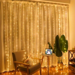 USB-toitega LED kardinad puldiga,  &Scaron;iltas