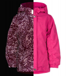Lenne t&uuml;drukute parka 25226*2030, fuksia