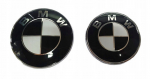 Bmw embleem ees taga must 82mm 74mm e46 e60 f10 x3 x5 logo