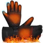 Soojendusega 3-temp kindad laadimise v&otilde;imalusega talispordialade jaoks - tuulekindlad, veekindlad