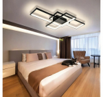 Must riputatav &uuml;mmargune LED laelamp 3 r&otilde;ngast &ndash; modernne l&uuml;hter elutuppa