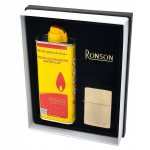 Ronson Gold Polished kinkekomplekt tulemasin