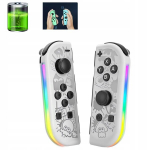 Kontroller Joycon Pad Switch Rgb jaoks, topelt vibratsiooniga liikuv l&uuml;liti