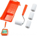 V&auml;rvirullide komplekt v&auml;ike, tolline v&auml;rvirull, mini v&auml;rvirull, mini vahtrull, v&auml;rvirullide komplekt, v&auml;rvirull maalritele k&auml;epidemega, mini t&ouml;&ouml;riist, mis sobib seinte ja seinamaalingute jaoks