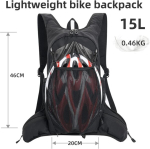 Buffup&reg; veekindel jalgratta seljakott, joogis&uuml;steemiga seljakott, jalgratta, matka seljakott, v&auml;ike, mtb seljakott, v&auml;lispordi seljakott, 15 l
