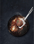 Wmf Bbq spaatel pikk 44 x 10 cm, grill-labidas eriti pika k&auml;epidemega, suur pind &ndash; burgeripihvide, steigi, k&ouml;&ouml;giviljade jaoks, n&otilde;udepesumasinas pestav
