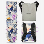 Malokee lumelaua kott, saapaste seljakott 2in1