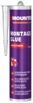 Montaažiliim valge Super Power kipsi, puidu, ehituslik Mounter 280 ml