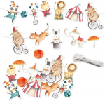 Papierdrachen "tsirkuse" s&uuml;nnip&auml;eva vanik, 10m