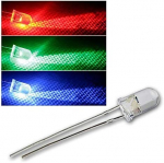 World-trading-net - 25 Led-i 5 mm veekindel Rgb aeglaselt vilkuv, Rgbs, valgusdiood, juhtmega, valgust kiirgav diood, komponendina