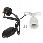 Keraamiline k&uuml;tte lambipesa E27 400 W p&ouml;&ouml;rlev keraamiline