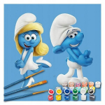 Pilt maalimise j&auml;rgi numbritega lastele 20x20 cm