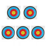 5x Laskmepaber Target Faces Rebenemiskindel Compound & Recurve 58 x 58cm