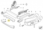 Bmw Istme Katab Cover E60 E61 E65 Originaal 52107008868