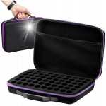 Korraldaja kohver k&uuml;&uuml;nelakkidele kosmeetiline j&auml;igastamine &uuml;mbris 60 k&uuml;&uuml;nelakile