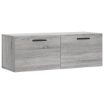 seinakapp，hoiukapp, hall Sonoma tamm 100 x 36,5 x 35 cm tehispuit CFE97144