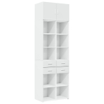 hoiukapp, valge, 70 x 42,5 x 225 cm, tehispuit CFE79503