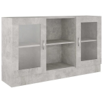 vitriinkapp，hoiukapp betoonhall 120x30,5x70 cm tehispuit CFE11140