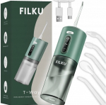 Juhtmevaba hambavaheduse puhasti FILKU B31, 3 režiimi, 5 otsikut, 280 ml, IPX7, roheline