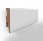 Mdf p&otilde;randaliist valge | 80mm / 8cm | 2,4m / 240cm