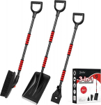 Yarnow 2025 3-in-1 lumelabidakomplekt, labidatera ja p&ouml;&ouml;rlev hari ja kaabits, eemaldatav p&ouml;&ouml;rlev komplekt veoautole, autole, telkimiseks ja muudeks v&auml;litegevusteks, H97r18819421fxux