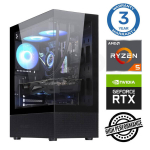 Arvuti INTOP Ryzen 5 5600X 32GB 250SSD M.2 NVME+2TB RTX5060Ti 8GB no-OS