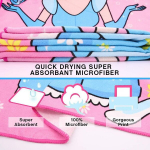 Biqiqi laste r&auml;tik kapuutsiga, mikrokiust vannir&auml;tikud, laste vannipont&scaron;o, rannar&auml;tikud, vannir&auml;tik, du&scaron;ir&auml;tikud, &uuml;lipehme ja imav vannir&auml;tik randa, basseini, t&uuml;drukutele, poistele 2-8 aastat