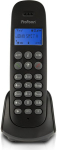 Profoon Pdx - 300 Dect telefon - Juhtmeta telefon - Gap &uuml;hilduv: Laiendatav - Kuuldeaparaadiga &uuml;hilduv - K&auml;ed-vabad funktsioon - Telefoniraamat - Must