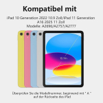 Wavata Klaviatuur Ipad 10. p&otilde;lvkonnale 2022 10.9 tolli/11. p&otilde;lvkonnale 2025 A16 11 tolli, &uuml;mbris klaviatuuriga Ipad 10 2022 jaoks, magnetiline bluetooth, eemaldatav Qwertz, sinine