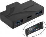 Sabrent Usb-c 3-pordiline m&auml;ngujaotur Steam Deck