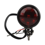 Mootorratta tarvikud Mootorratta piduritule LED 12V mootorratta stopp tagumine tagatuli punane, must