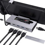 Steam Deck 7-in-1 dokk M.2 Nvme Ssd-ga, 4k@60hz Hdmi, 100w Pd