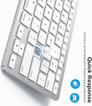 Omoton juhtmevaba klaviatuur multimeediaklahvidega, &uuml;hildub Maciga