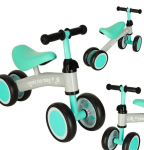 Nelinurkne tasakaaluratas Trike Fix, roheline